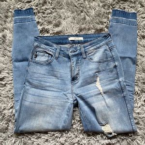 KanCan High-Waisted Ripped Skinny Jeans!